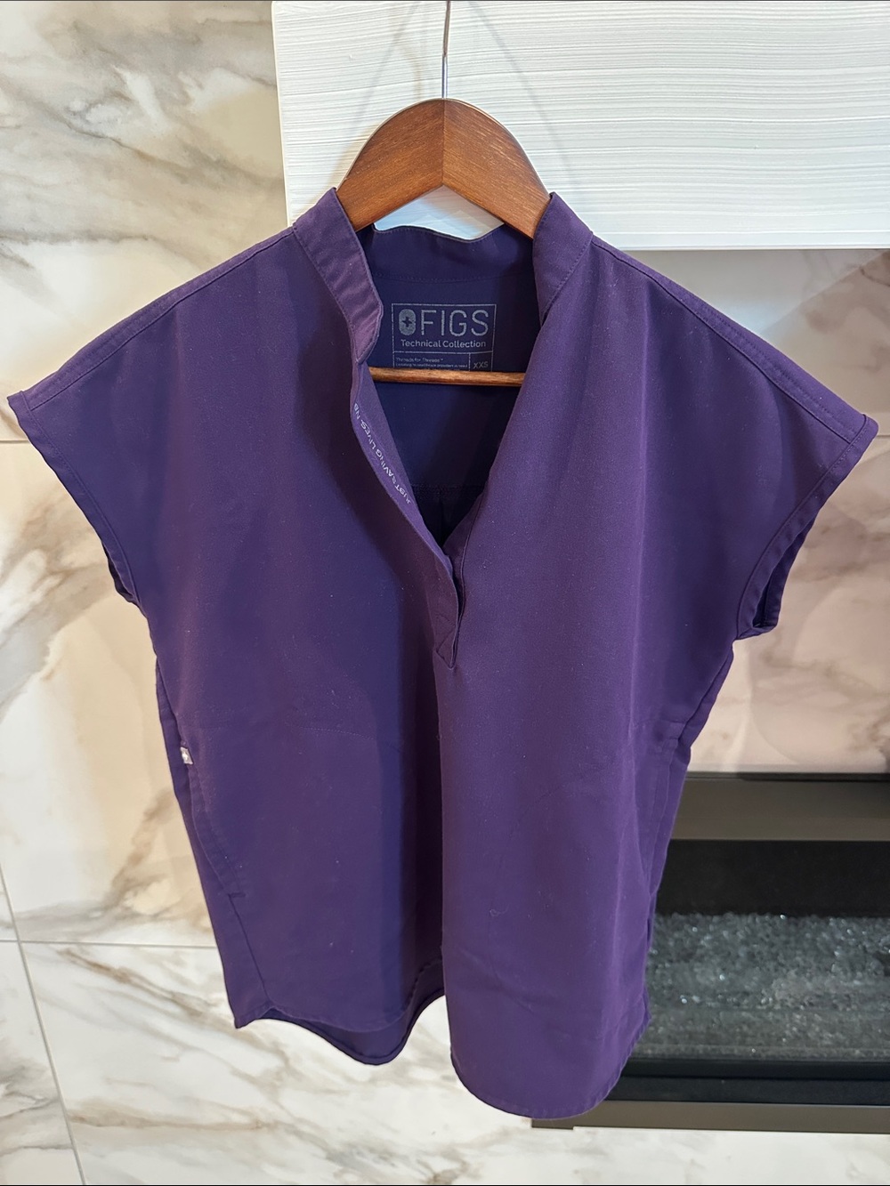 FIGS Women's Top in Purple XXS